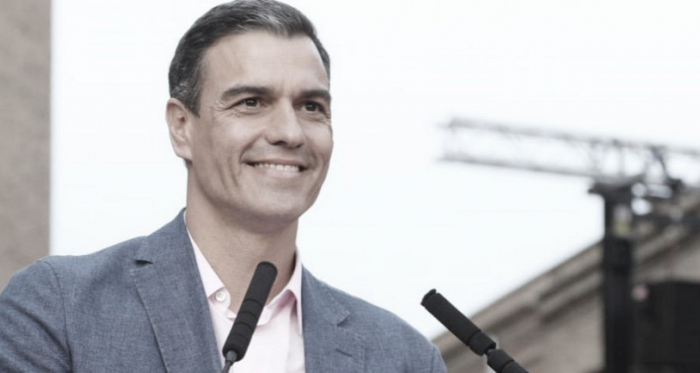 Pedro Sánchez, presidente del Gobierno en funciones y líder del PSOE // Fuente: https://www.psoe.es