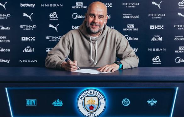 Guardiola renueva con el Manchester City: Una era dorada que sigue creciendo