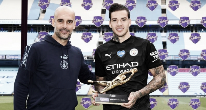 Ederson logra el Guante de Oro de la Premier