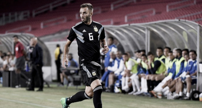 Pezzella, uno de los protagonistas de la goleada argentina (Foto: Getty)