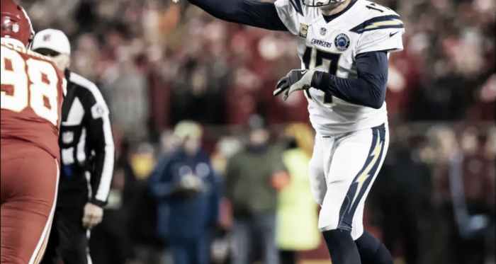 Philip Rivers en la victoria ante Kansas City (10-3). Foto: Mile Nowak / Los Angeles Chargers