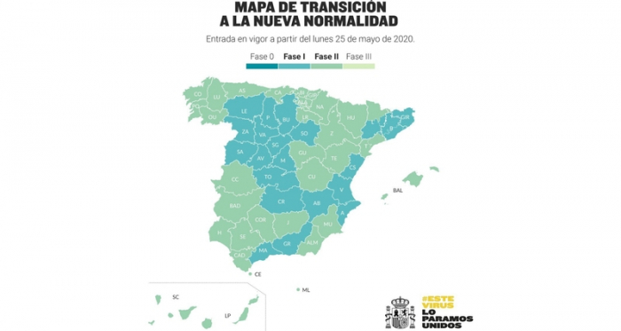 Madrid,
Barcelona y Castilla y León logran pasar a la fase 1