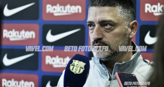 García Pimienta, en rueda de prensa. FOTO: Beto Fotógrafo