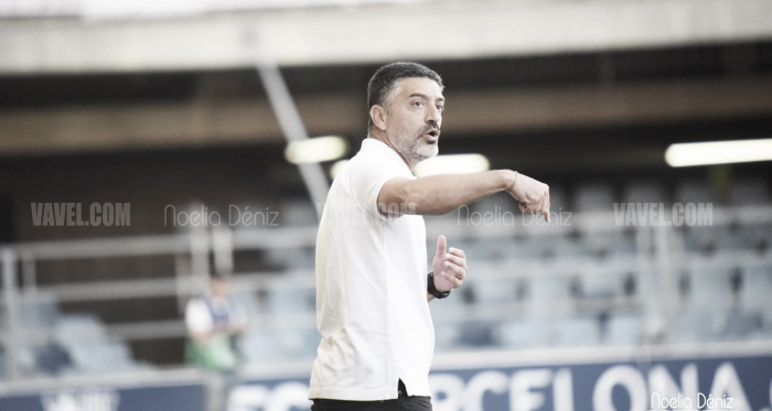 Imagen de archivo. Javi García en el Mini ante el Olot | Foto: Noelia Déniz - VAVEL