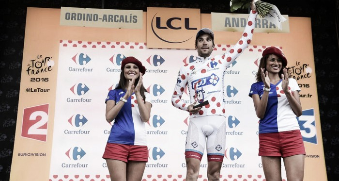 Thibaut Pinot: &quot;Estoy decepcionado porque mi objetivo era ganar la etapa&quot;