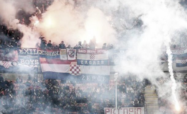 Confrontos nas bancadas de San Siro