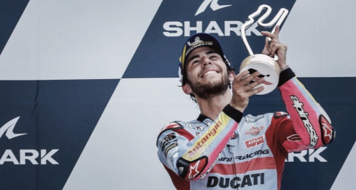 Enea Bastianini: "Traté de ponerlo nervioso"
