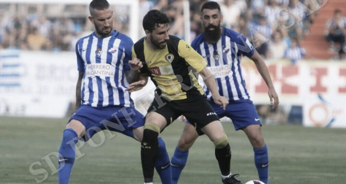 La Ponfe deja en la cuneta al Hércules y regresa a 2ª
