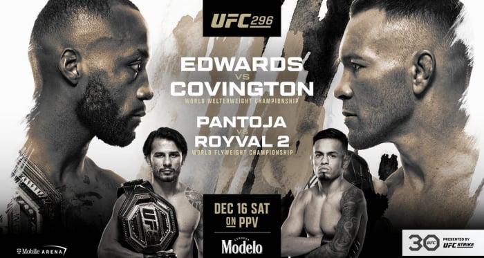 Previa UFC 296: Leon Edwards y Alexandre Pantoja buscarán
acabar el año con dos nuevas defensas