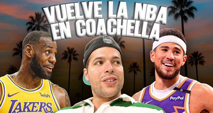 LA NBA 2025 LLEGÓ A COACHELLA (LAKERS VS SUNS)