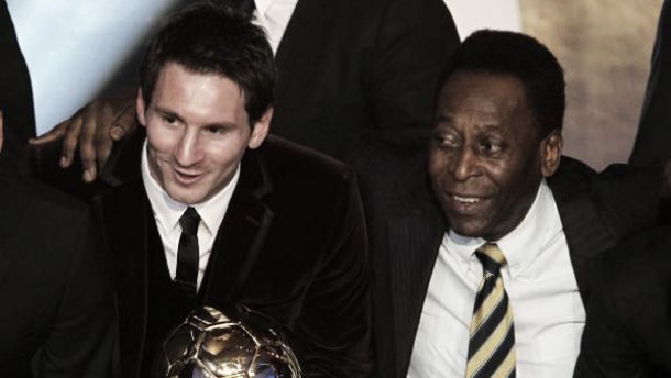 Pelé: &#039;&#039;Leo Messi es el mejor de los últimos diez años&#039;&#039;