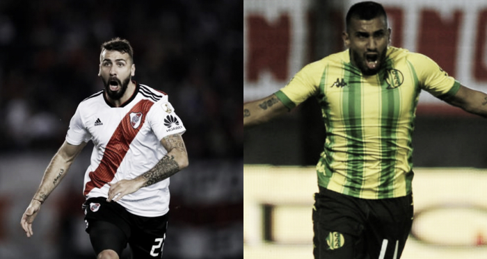 Pratto y Chávez, dos atacantes que intentarán romper las redes rivales (Fotomontaje: Adrián Gallardo)