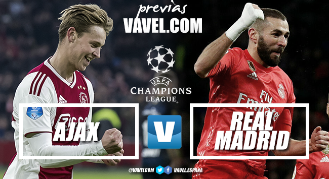 Previa Ajax - Real Madrid: comienza el Tourmalet por la Champions