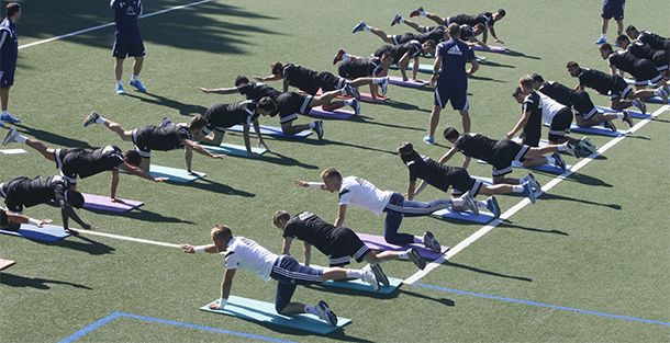 El Celta regresa al trabajo en A Madroa