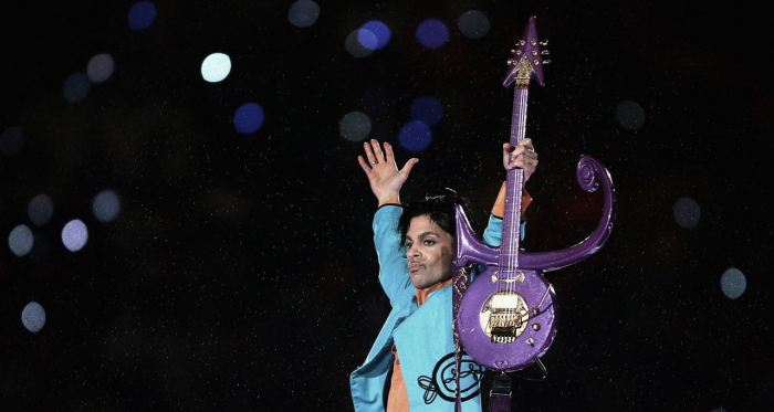 Prince en concierto. Fuente: Getty Images