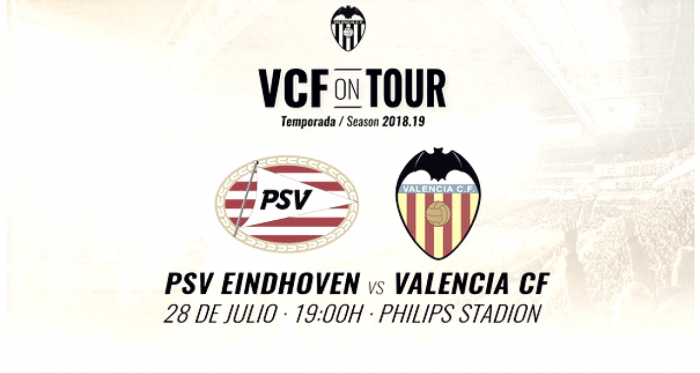 El próximo 28 de julio a las 19:00 tendrá lugar la tercera prueba de la pretemporada. Fuente: Valencia CF.