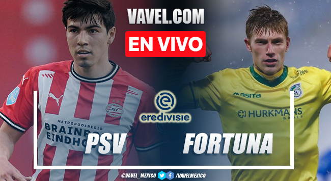 Goles y resumen: PSV 5-0 Fortuna Sittard en Eredivisie