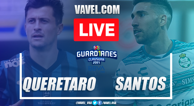 Goals and Highlights of Queretaro 1-0 Santos on Guard1anes 2021