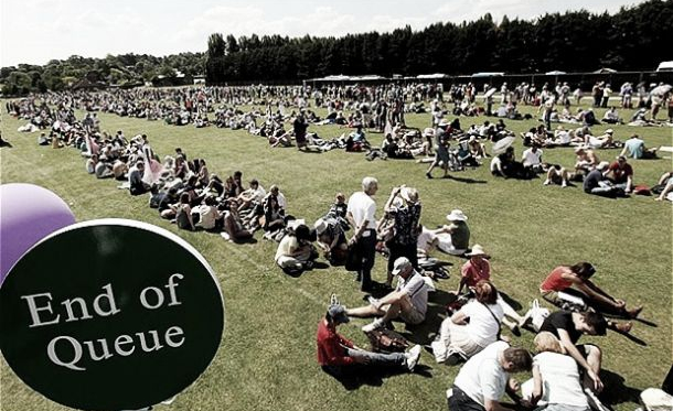 Las tradiciones de Wimbledon: The Queue