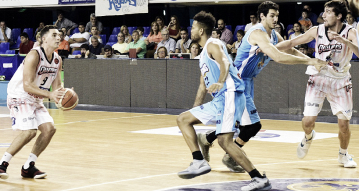 Quilmes dio el batacazo de la jornada al bajar al Remero en condición de visitante. Foto: La Liga Contenidos Movistar