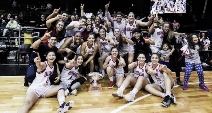 Quimsa, uno de los dos campeones del 2018. Foto: Liga Nacional de Básquet