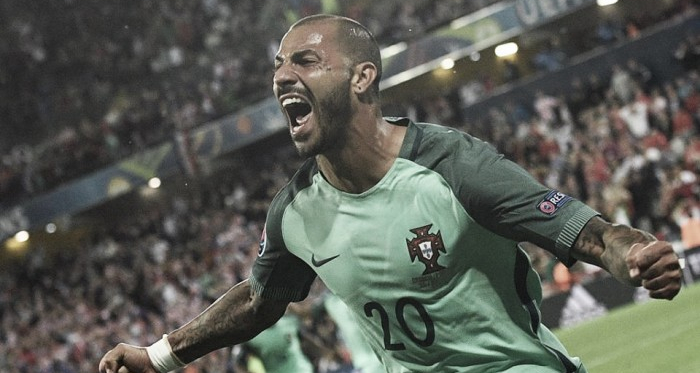 Quaresma foi o rosto de uma Nação quando marcou o golo da vitória lusa | Foto : Facebook UEFA Euro 2016