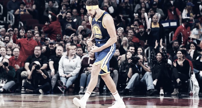 Palabra de Klay: 14 triples de récord y paliza a los Bulls