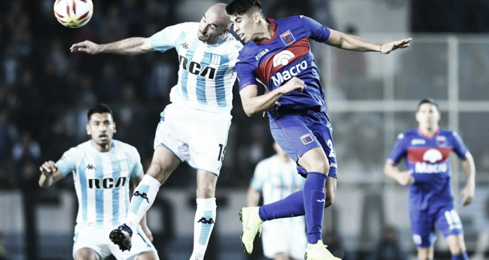 Tigre y Racing ya jugaron tres veces este año: la Acadé salió campeón en el Coliseo; y el Matador lo eliminó de la Copa Superliga (Foto: Clarín).