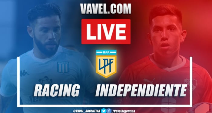 Resumen Racing vs Independiente (1-0) en la fecha 9 de la Copa de la Liga Profesional 2021