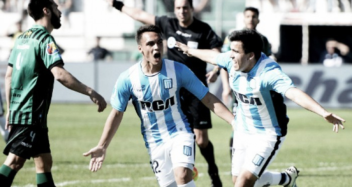 Marcos Acuña abrió la cuenta para La Academia. Foto: Rosario3