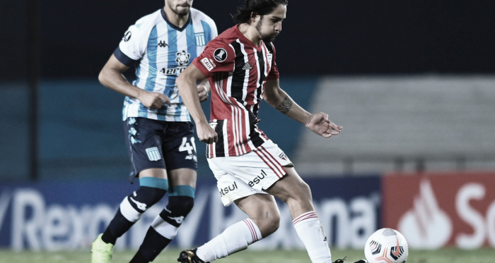 Em jogo equilibrado, São Paulo empata com Racing e segue na liderança
do grupo