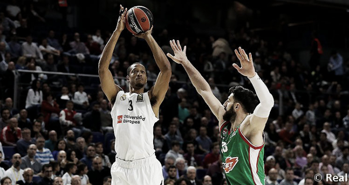 Randolph, durante el partido contra el Baskonia | foto: realmadrid.com