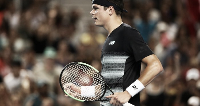 Milos Raonic demuestra su candidatura en Australia