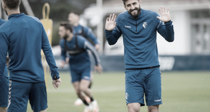 Osasuna encara el segundo entrenamiento
de la semana