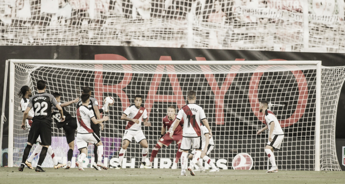 Rayo Vallecano-Sevilla disputado en la primera jornada de Liga | Fotografía: Rayo Vallecano