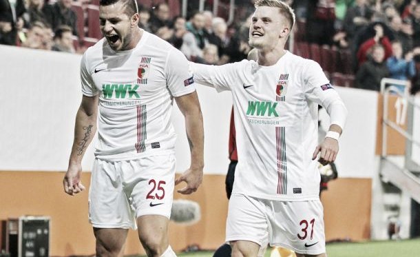 FC Augsburg 4-1 AZ Alkmaar: Bobadilla hat-trick helps to boost Bavarians&#039; qualification hopes