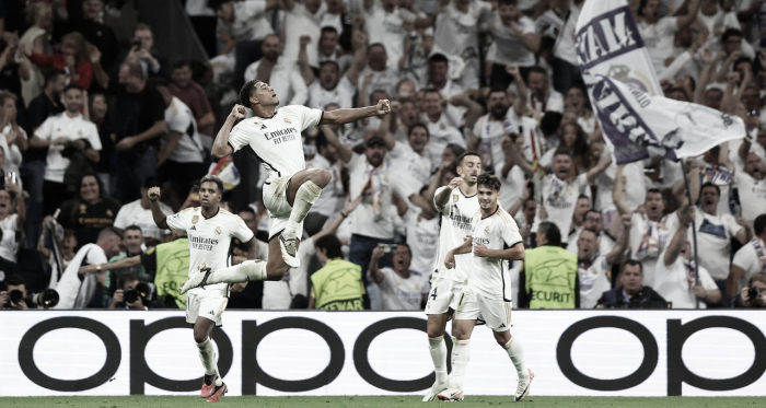 Com gol de Bellingham, Real Madrid vence Union Berlin no apagar das luzes