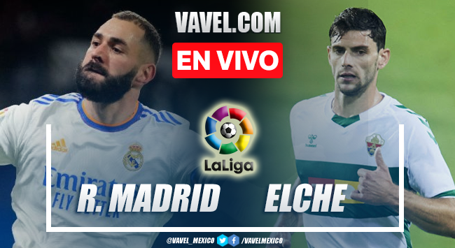 Goles y Resumen del Real Madrid 1-1 Elche en LaLiga