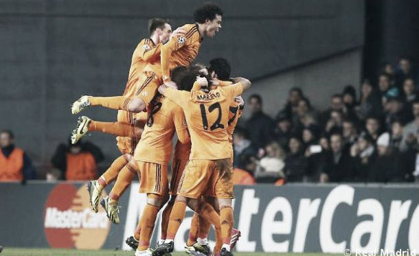 Copenhague - Real Madrid, puntuaciones Liga de Campeones, jornada 6