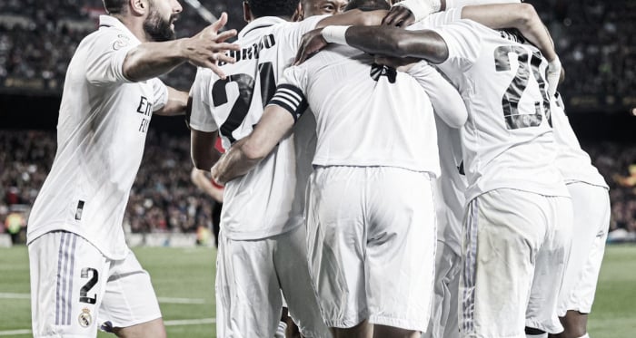 Una orquesta del Madrid en el Camp Nou