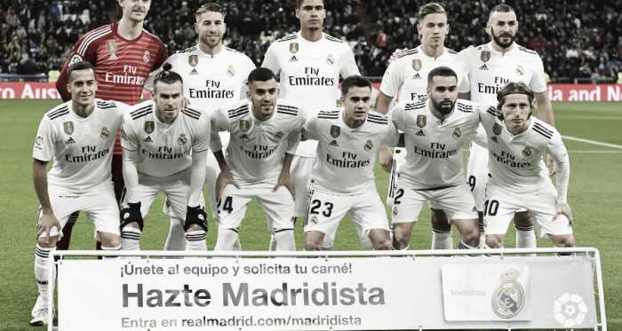 Real Madrid-Valencia: puntuaciones del Real Madrid, Liga Santander 18/19