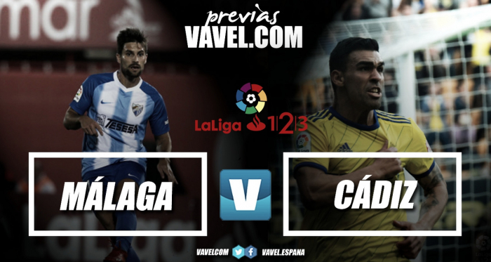 Previa Málaga CF - Cádiz CF: duelo por el ascenso