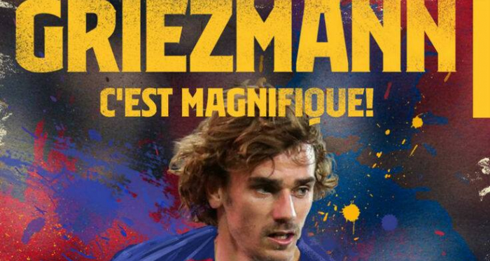 Oficial: Griezmann já é jogador do FC Barcelona 