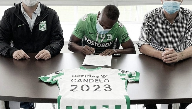 Yerson
Candelo y una buena noticia para Atlético Nacional: renovó su contrato hasta finales del
2023