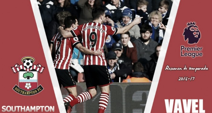 Resumen temporada 2016/17 Southampton: El crecimiento 'saint' se estanca