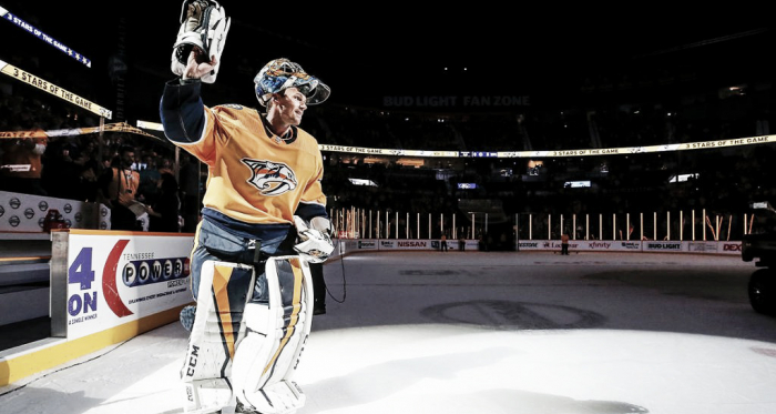 Hay Rinne para rato en Nashville - NHL.com