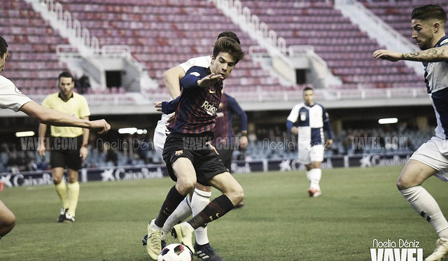 Riqui Puig en el partido contra el Sabadell. FOTO: Noelia Déniz