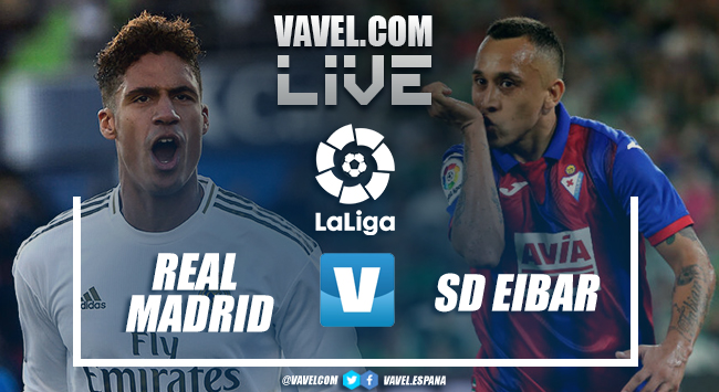 Resumen Real Madrid vs Eibar (3-1)