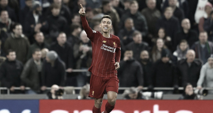 Roberto Firmino fue el goleador ante Tottenham | Foto: Premier League