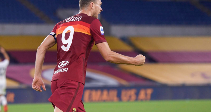 Serie A - Manita al Benevento: la Roma ritrova Dzeko e ingrana la seconda (5-2)